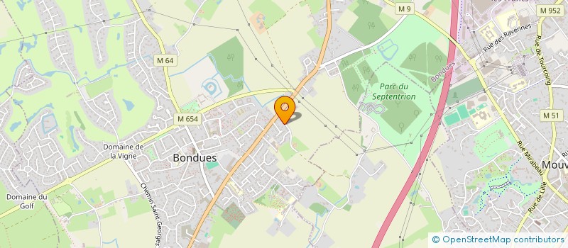 localisation de l'entreprise ROBOTCUT  BONDUES