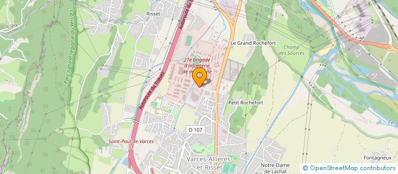 localisation de l'entreprise ROBOTEC à VARCES-ALLIERES-ET-RISSET