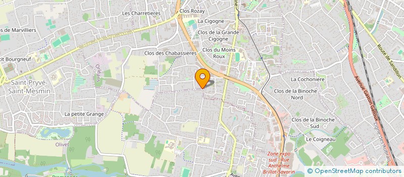 localisation de l'entreprise ROBOTEK ORLEANS à ORLEANS