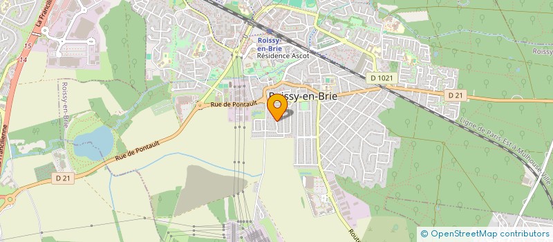 localisation de l'entreprise ROBOTGENIUS ACADEMY  ROISSY-EN-BRIE