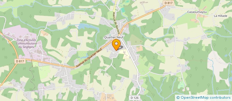 localisation de l'entreprise ROBOTHIK  SAINT-MARTIN-DE-SEIGNANX