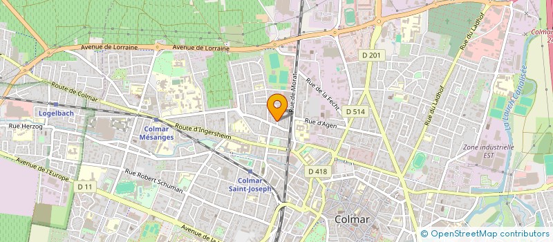 localisation de l'entreprise ROBOTIC-JUNIOR-ENTREPRENEURR  COLMAR