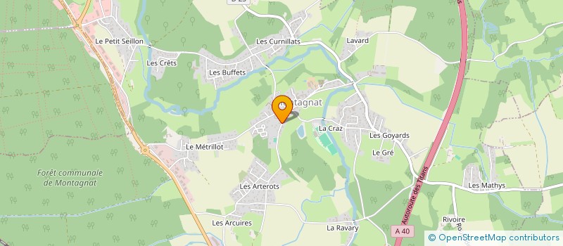 localisation de l'entreprise ROBOTIC MOBILE à MONTAGNAT