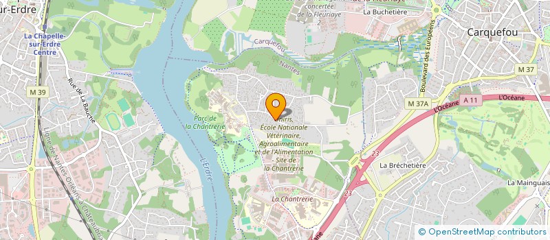 localisation de l'entreprise ROBOTIQUE CLUB DE L'OUEST à NANTES