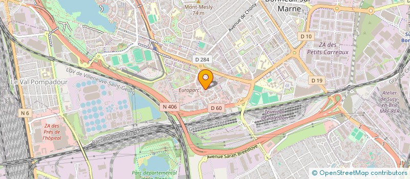 localisation de l'entreprise ROBOTIQUE SA à CRETEIL