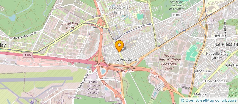localisation de l'entreprise ROBOTIQUES CYBORG à CLAMART