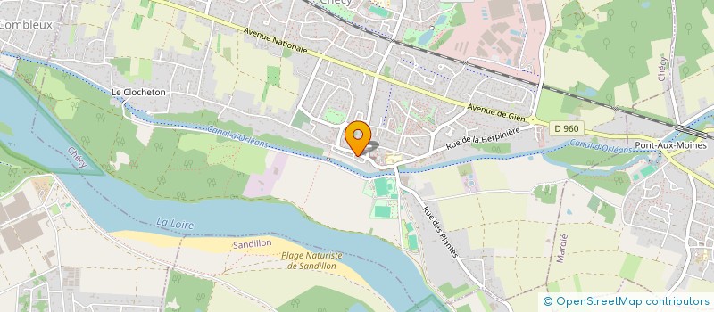 localisation de l'entreprise ROBOTIX HORIZON  CHECY