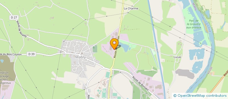 localisation de l'entreprise ROBOTOP à MABLY