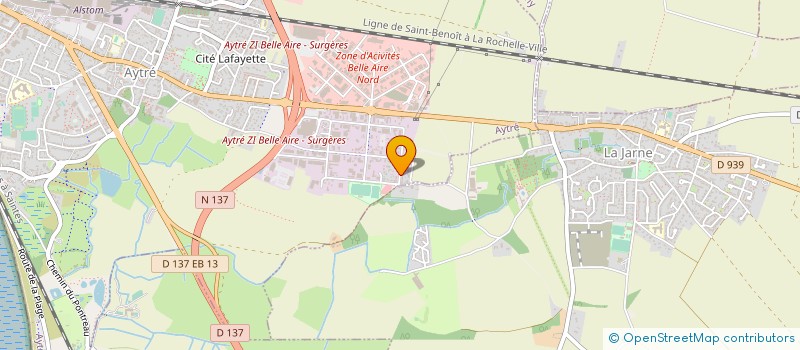 localisation de l'entreprise ROBOTRONIC FRANCE à AYTRE