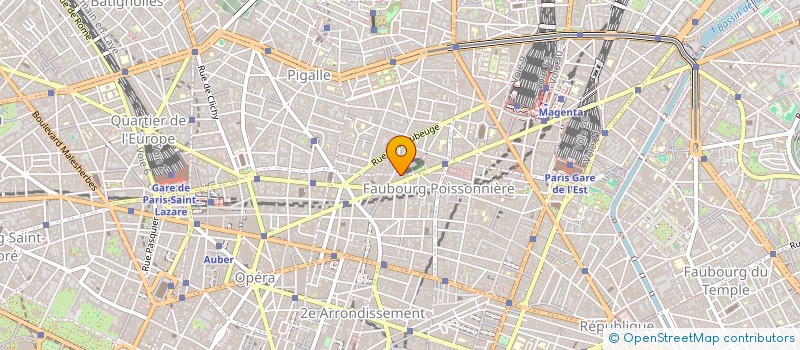 localisation de l'entreprise ROBRIG DECO à PARIS