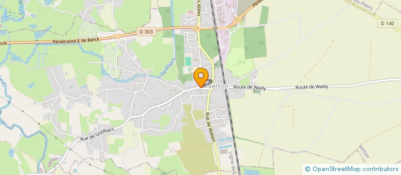 localisation de l'entreprise ROBUR  VERTON