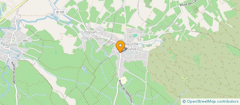 localisation de l'entreprise ROBUS  SAINT-BAUZILLE-DE-LA-SYLVE