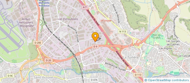 localisation de l'entreprise ROBY à VITROLLES