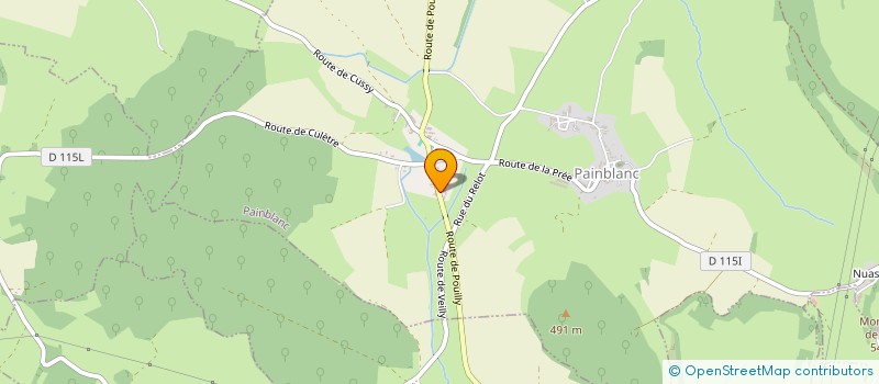 localisation de l'entreprise ROBY  PAINBLANC