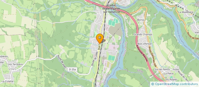 localisation de l'entreprise ROBYN CAMCI INDIVISION à VALSERHONE