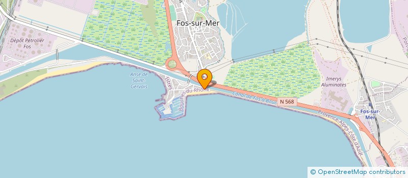 localisation de l'entreprise ROBYN LAFOSSE  FOS-SUR-MER