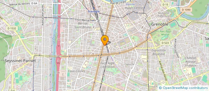 localisation de l'entreprise ROBZ CONSULTING GROUP à GRENOBLE