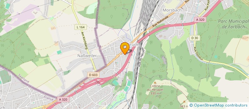 localisation de l'entreprise ROC  ROSBRUCK