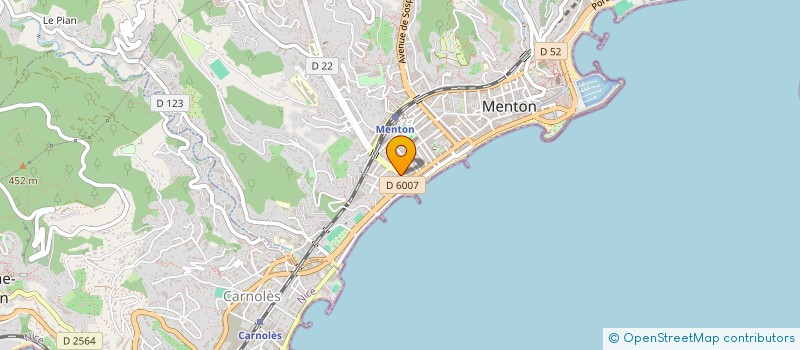 localisation de l'entreprise ROC AND ROC à MENTON