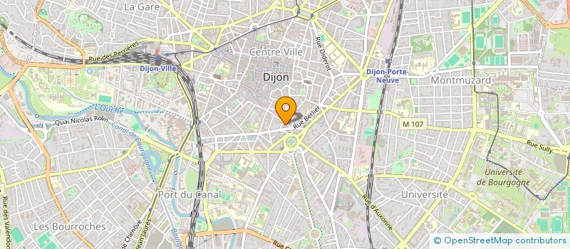 localisation de l'entreprise ROC AND ROLL à DIJON