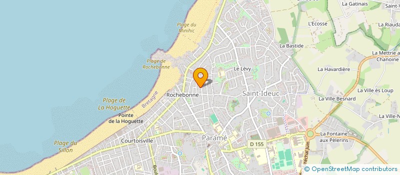 localisation de l'entreprise ROC BEL INVEST à SAINT-MALO