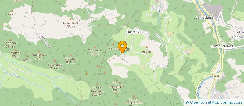 localisation de l'entreprise ROC DE GABACH à EYCHEIL
