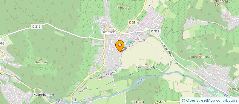 localisation de l'entreprise ROC DE SCHEER  BRSCH