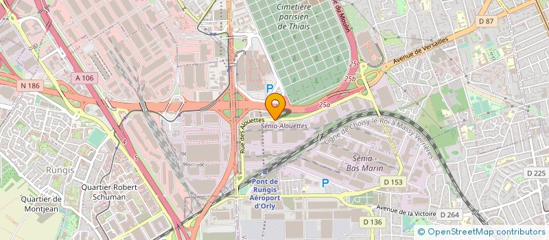 localisation de l'entreprise ROC ET RESINE à THIAIS
