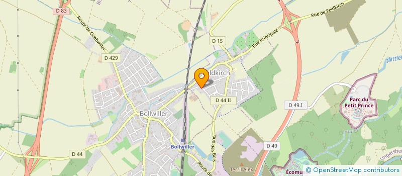 localisation de l'entreprise ROC HABITAT  FELDKIRCH