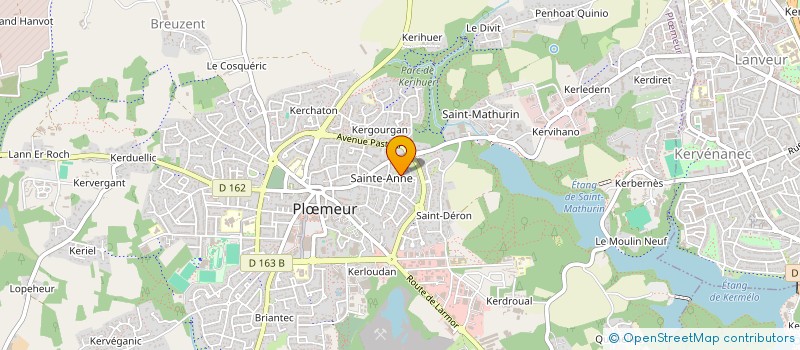 localisation de l'entreprise ROC'HEOL  PLOEMEUR