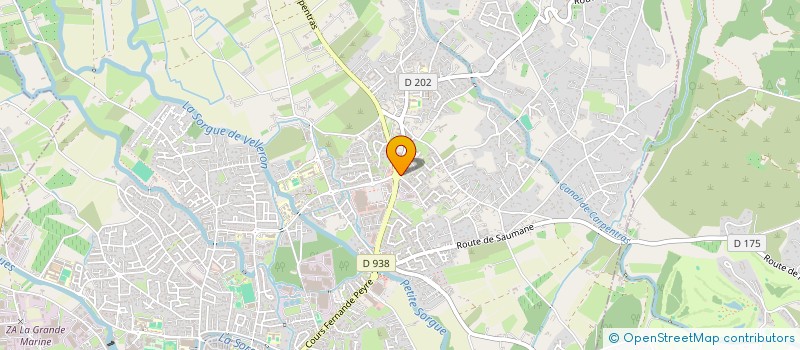 localisation de l'entreprise ROC INFRA  L'ISLE-SUR-LA-SORGUE