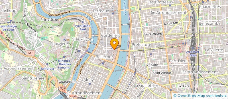 localisation de l'entreprise ROC INVESTISSEMENTS  LYON