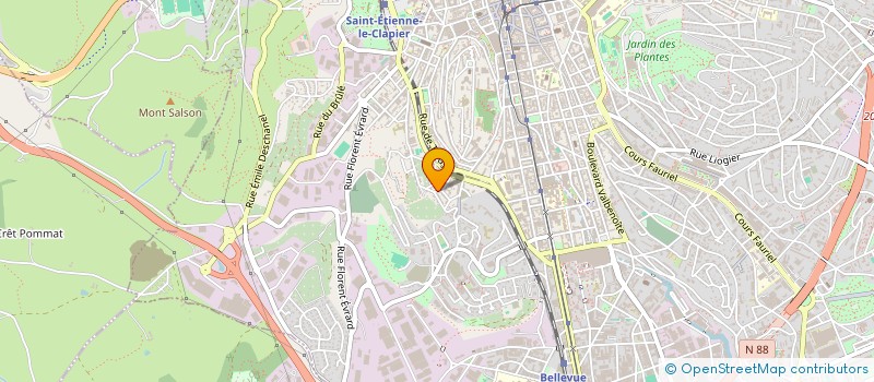 localisation de l'entreprise ROC'N F(L)AMES  CHEVRIERES