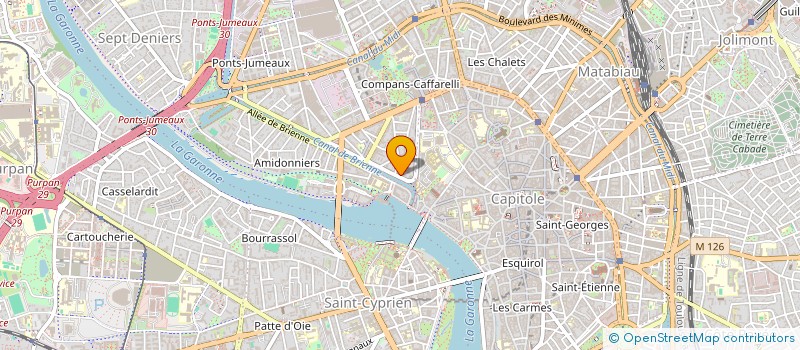 localisation de l'entreprise ROC'N'PEUF  TOULOUSE