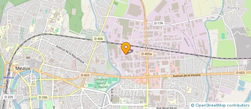 localisation de l'entreprise ROC SECURITE à MEAUX