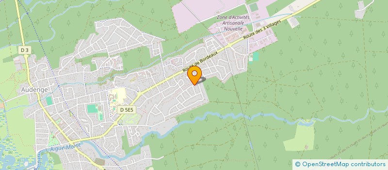 localisation de l'entreprise ROCA  AUDENGE