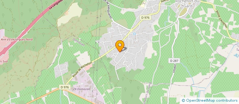 localisation de l'entreprise ROCA FORTIS  ROCHEFORT-DU-GARD