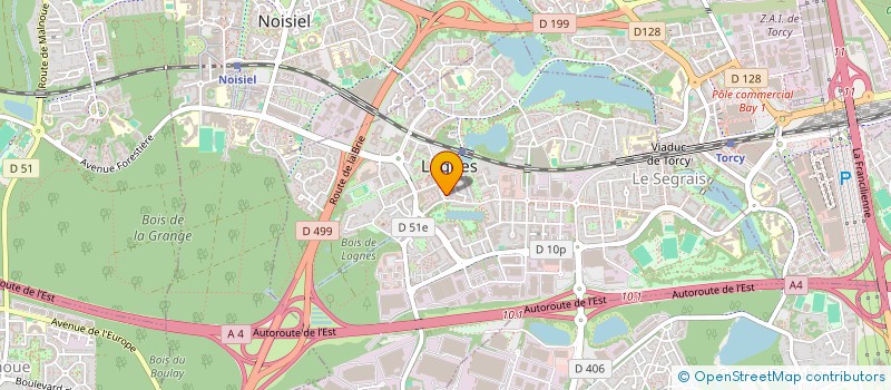 localisation de l'entreprise ROCA IMMOBILIER  LOGNES