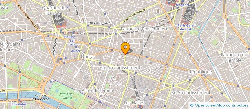 localisation de l'entreprise ROCA MAX ET DOUCET MAURICETTE à PARIS