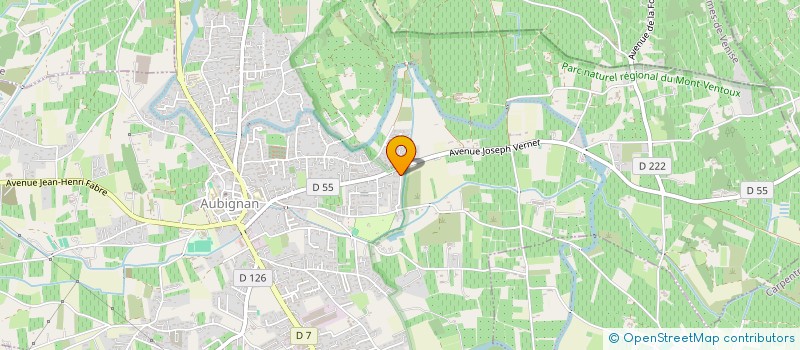 localisation de l'entreprise ROCA PRO  AUBIGNAN