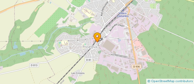 localisation de l'entreprise ROCABULE à VILLERS-COTTERETS