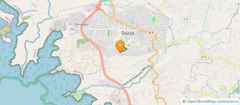 localisation de l'entreprise ROCADAELIS à DUCOS