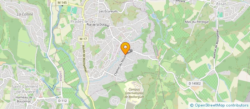 localisation de l'entreprise ROCADEST MAESTRO  PRADES-LE-LEZ