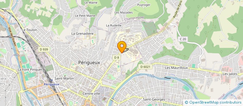 localisation de l'entreprise ROCAGOMENT à PERIGUEUX
