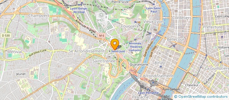 localisation de l'entreprise ROCAMBOLES  LYON