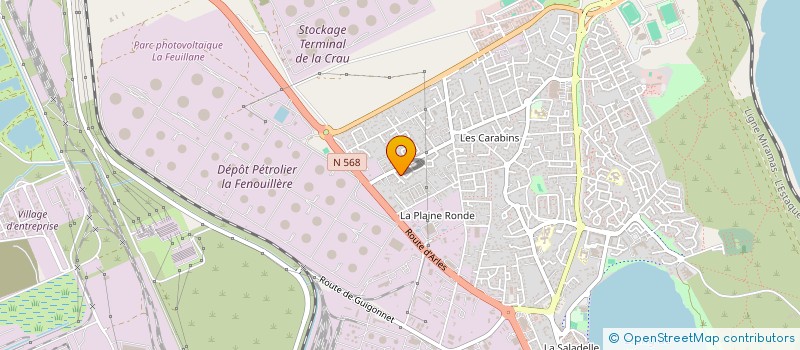 localisation de l'entreprise ROCAMMAREL  FOS-SUR-MER