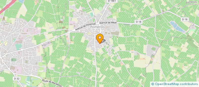 localisation de l'entreprise ROCAMORA COQUILLAGES  POMEROLS