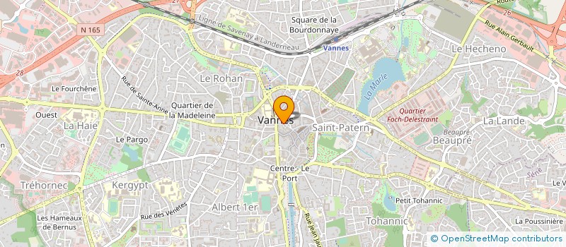 localisation de l'entreprise ROCANAY à VANNES