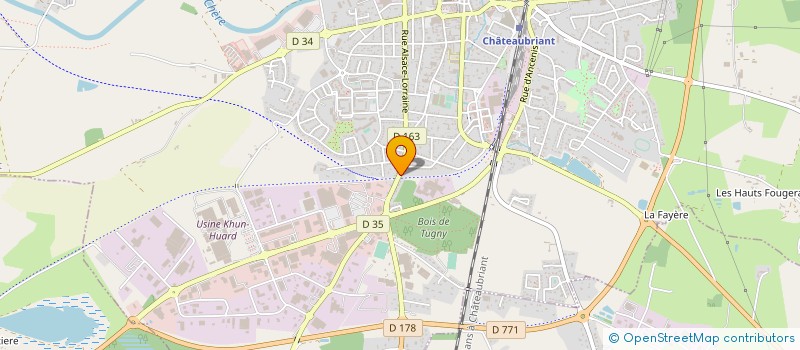 localisation de l'entreprise ROCANO à SOUDAN