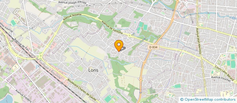 localisation de l'entreprise ROCAR MULTI SERVICES à LONS